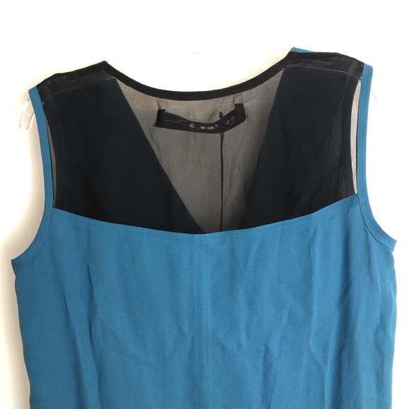 NWT Yigal Azrouel ‘Sheer Silk Back Cowl Neck Tank’ - Picture 7 of 8